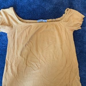 off the shoulders top